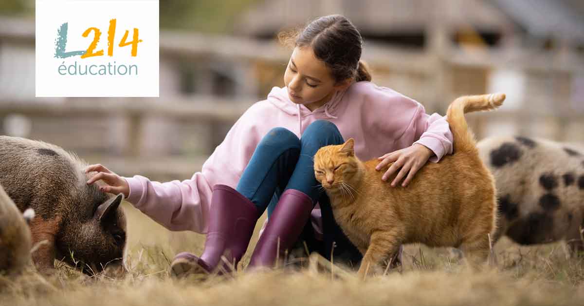 Mélina au refuge Groin-Groin pour animaux pour Mon journal animal