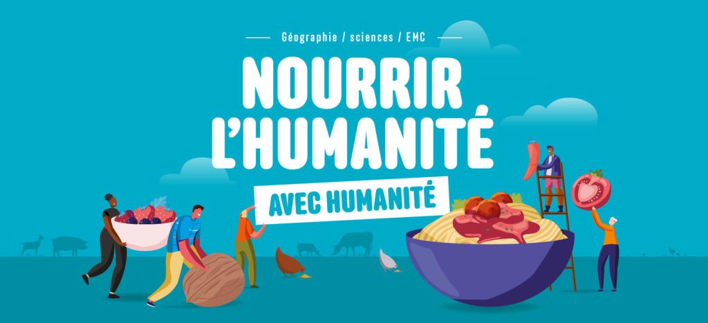 Animation exposition pedagogique nourrir les hommes