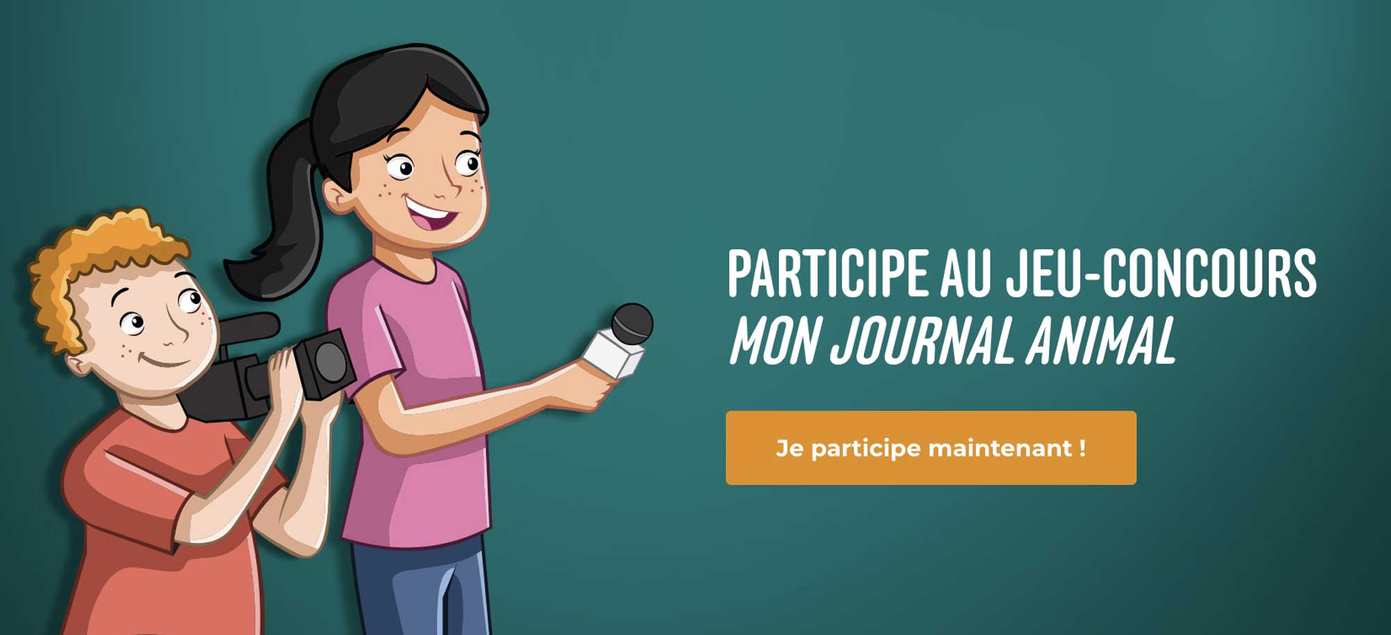 Jeu Concours "deviens journaliste" / Mon journal animal